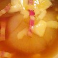 おりんご☆'s cooksnap of when they made 春らしい♬丸ごと新玉ねぎのグラタンスープ.