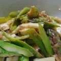 イエローバード's cooksnap of when they made ♬アスパラ＆エリンギの梅きんぴら♬.
