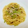 max4995's cooksnap of when they made 豚肉とネギのパスタ☆バター醤油.