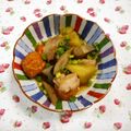 pitachan1's cooksnap of when they made 鶏と根菜の煮物.