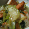 クック鳩゜'s cooksnap of when they made お魚厚揚げと白菜の簡単炒め煮.