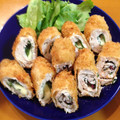 ゆすひと's cooksnap of when they made 鳥ささみの 2種 巻きフライ (^^)/.