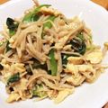 げんちゃこ's cooksnap of when they made 小松菜とエノキのオイスター炒め♪.