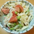 おちゃむ夫人's cooksnap of when they made 新玉ねぎと大根のぽん酢サラダ.