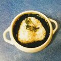 ウメ吉さん's cooksnap of when they made 簡単朝ご飯♪焼きおにぎりわかめスープ.