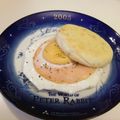 龍青空ママ's cooksnap of when they made 可愛いハムエッグ♪.