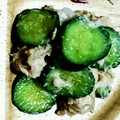 sakuume1's cooksnap of when they made きゅうりとツナのマヨ和え.