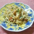 ねっちゃんっ's cooksnap of when they made もやしとベーコンの楽チン炒め.