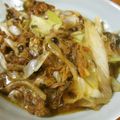 低カロ探検隊's cooksnap of when they made サバ味噌缶とネギのチーズ丼.