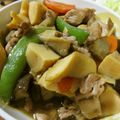 低カロ探検隊's cooksnap of when they made 筍と豚肉の煮物.