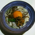 おひろ359's cooksnap of when they made 卵ともずくの　おかゆ～.