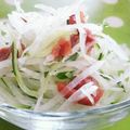 みっくママ's cooksnap of when they made 胡瓜と大根の梅おかかポン酢和え.