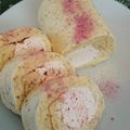 gajyumama's cooksnap of when they made ✿桜のシフォンロール✿.