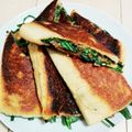 海そ～めん's cooksnap of when they made ニラと納豆の揚げはさみ.