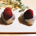 megmog♪'s cooksnap of when they made 見栄え最高♪いちご大福★簡単レンジ白玉粉.