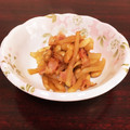 ❁Abake❁'s cooksnap of when they made 大豆と大根の炒め物.