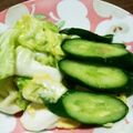 ちかこん☆'s cooksnap of when they made キャベツと胡瓜のさっぱり生姜浅漬け.