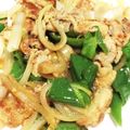 ばるさ・みこす's cooksnap of when they made 豚肉とピーマンの野菜炒め♪梅干し風味.