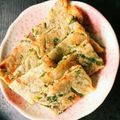 リラクマオ's cooksnap of when they made チヂミ風たっぷりねぎ焼き.