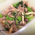 働く女子の台所's cooksnap of when they made 牛肉とセロリのオイスター炒め.