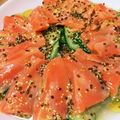 しぽまよ's cooksnap of when they made 簡単なのに絶品☆サーモンマリネ♪.