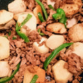 honamimimi's cooksnap of when they made 揚げじゃがいものそぼろ煮.