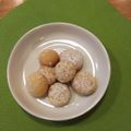 えつこ0122's cooksnap of when they made ✳ホロホロのスノーボール✳.