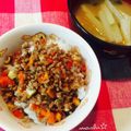 マーシ☆'s cooksnap of when they made 油が固まらない♡合い挽きそぼろ.