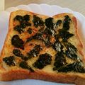 デブきんちゃん's cooksnap of when they made 香ばしい！海苔マヨトースト.