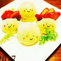 イシポン's cooksnap of when they made 春の苺大福 白玉粉をレンチン簡単.