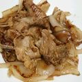 ひなコ's cooksnap of when they made １日漬け込んだ生姜焼き.