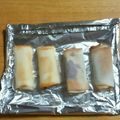 クック1U0PI2☆'s cooksnap of when they made 春巻きの皮でカリカリお菓子.