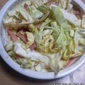 クックW0QY9S☆'s cooksnap of when they made レンジでキャベツ・ベーコン野菜炒め風.