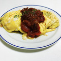 NYON♪'s cooksnap of when they made トマトソースの本格オムライス☆.
