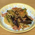 ツィッヒ's cooksnap of when they made 茄子がおいしいトマトパスタ.
