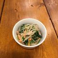 FINGERCHO's cooksnap of when they made ほうれん草サラダ　給食.
