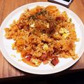 Sanetty's cooksnap of when they made メチャうまキムチ炒飯.