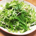 YUKIKI☆'s cooksnap of when they made 水菜と塩昆布の簡単和え物♪.