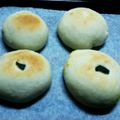 ★こてちゅママ★'s cooksnap of when they made 30分 簡単もちもち丸パン約130kcl.