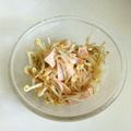 Foy's cooksnap of when they made 超簡単!!もやしのさっぱりナムル.