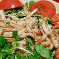 〓kitchen's cooksnap of when they made ちくわのナンプラー炒めで豆苗サラダ.