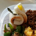 はるちろ☆'s cooksnap of when they made お弁当に簡単ちくわだけ〰でくるくる巻き❤.