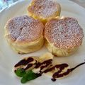 くまくまともとも's cooksnap of when they made ふわふわ分厚いパンケーキ.