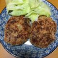千枝ママ's cooksnap of when they made 揚げないヘルシーメンチカツ.