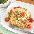 yananana's cooksnap of when they made トマトとツナの冷製パスタ.