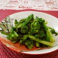 赤い電話's cooksnap of when they made 菜の花の辛子和え＊母の味＊.