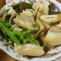 低カロ探検隊's cooksnap of when they made からし菜、椎茸など具たくさん・旨煮.
