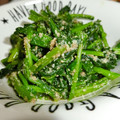 SHIOPI✩U's cooksnap of when they made ほうれん草の定番☆ごま和え.