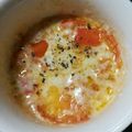 ayataro210's cooksnap of when they made レンジで簡単♪トマトのホットカプレーゼ風.