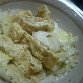 ranmao☆'s cooksnap of when they made キャベツと油揚げの胡麻和え.